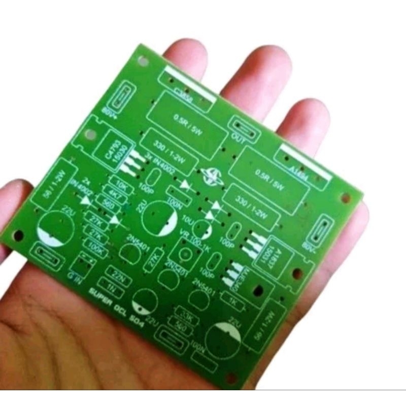 Jual PCB power socl 504 Teff warna hijau | Shopee Indonesia