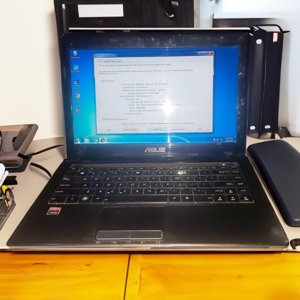 Jual Laptop Asus K43U AMD DDR3 8GB Shopee Indonesia