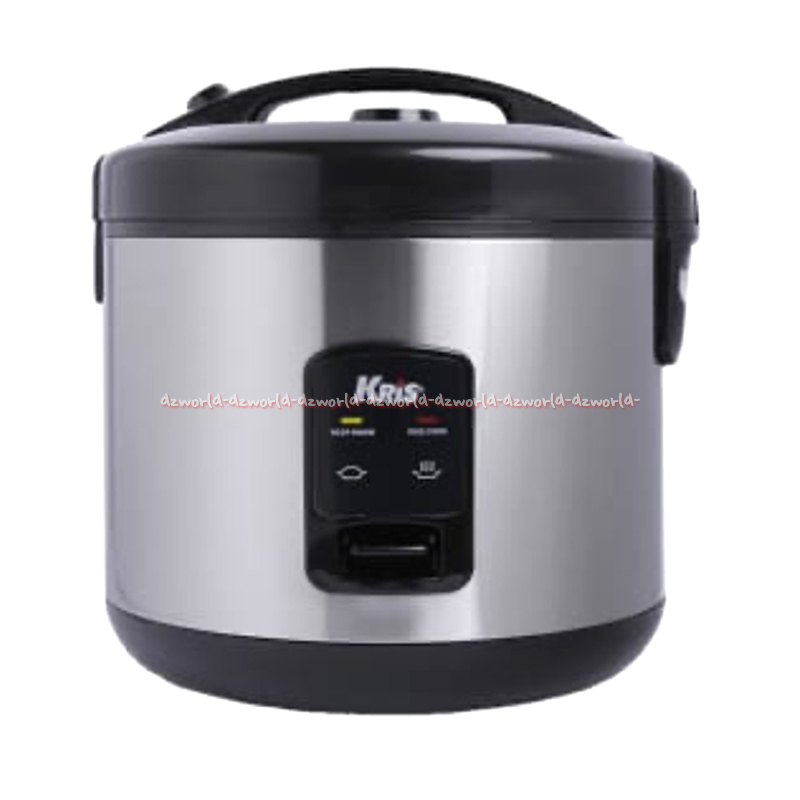 Jual Kris 2.8L Deluxe Rice Cooker Alat Penanak Nasi Warna Silver Krisbow Rice Cooker Shopee