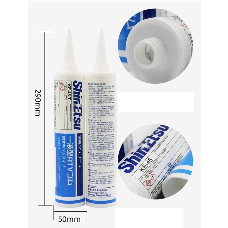 Jual general electric rtv silicone rubber 330g shin-etsu ke45 ...