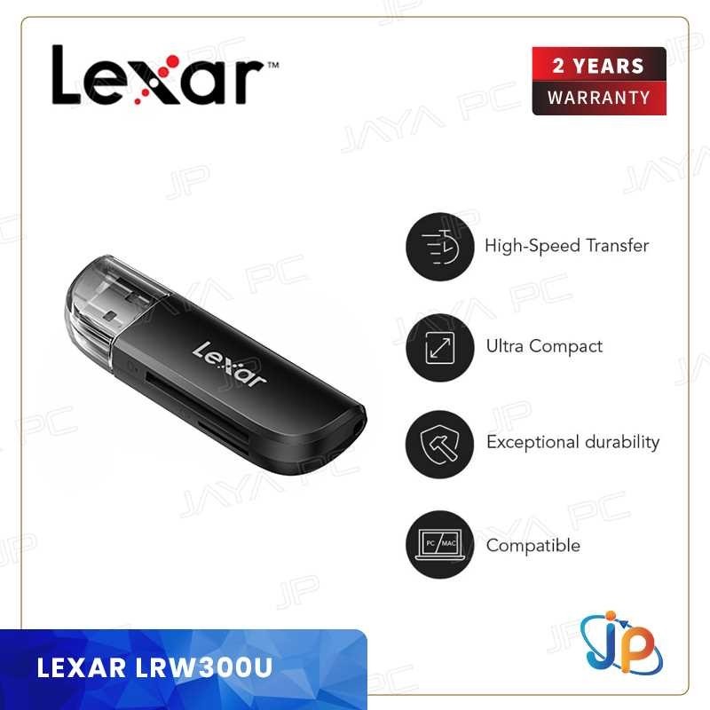 Jual Lexar LRW300U MicroSD & SD Card Dual Slot Card Reader USB 3.2 ...