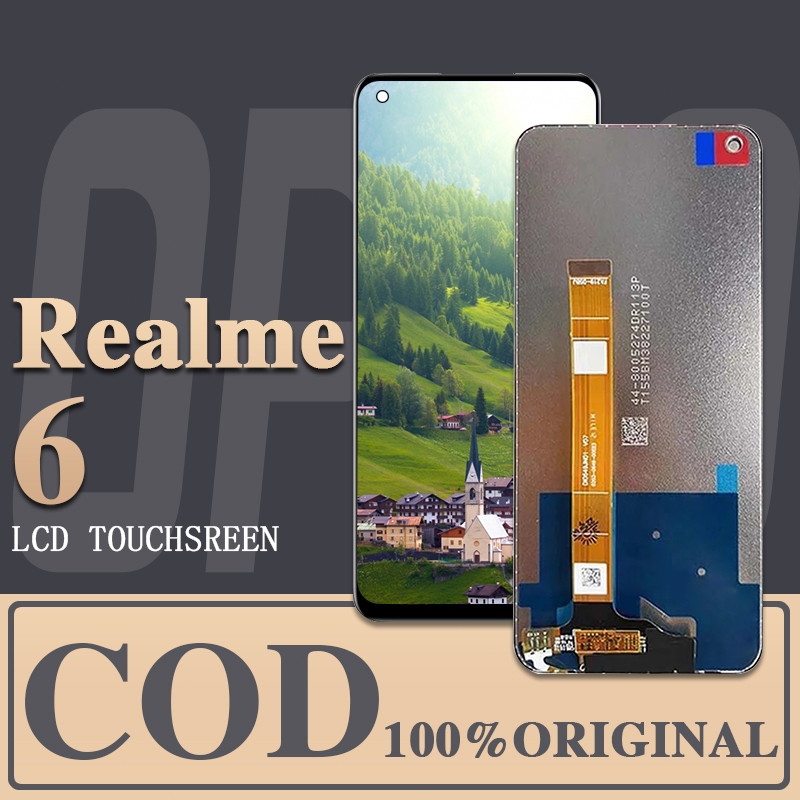 Jual 【ORIGINAL 100%】LCD OPPO REALME 6/6S/REALME 7 4G/4GASIA/REALME ...