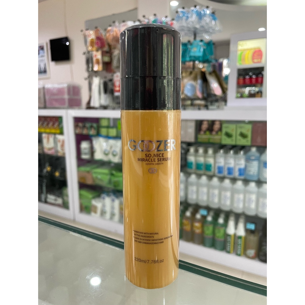 Jual Goozer So Nice Miracle Keratin Hair Serum 220ml | Shopee Indonesia
