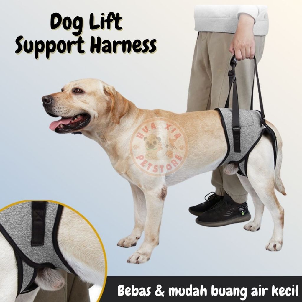 Sabuk Bantu Anjing Dog Lift Support Harness Pet Medical Equipment