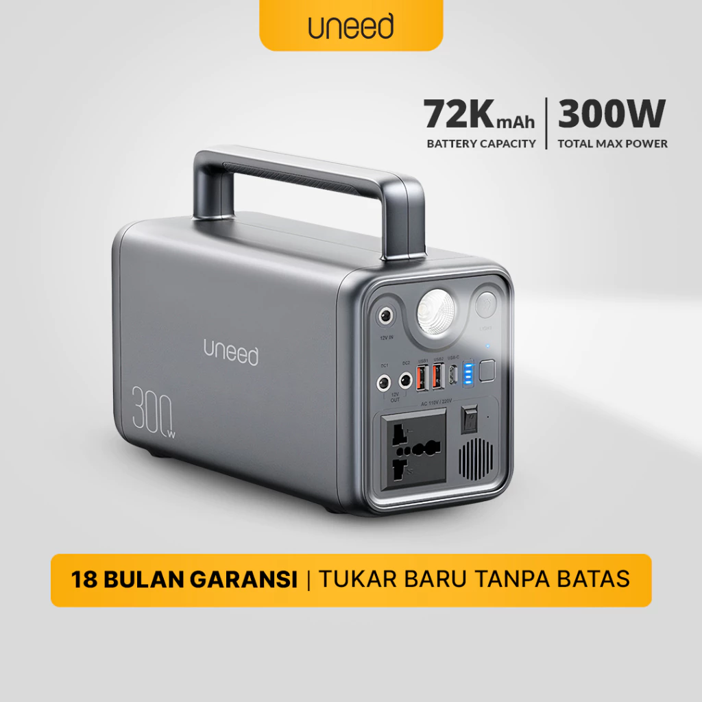 UNEED Power Station 300W Portable 72000mAH Pure Sine Wave UPS813