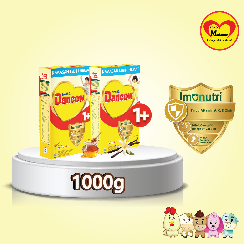 Jual Dancow 1+ Vanila / Madu 1000gr / Toko Makmur Online | Shopee Indonesia