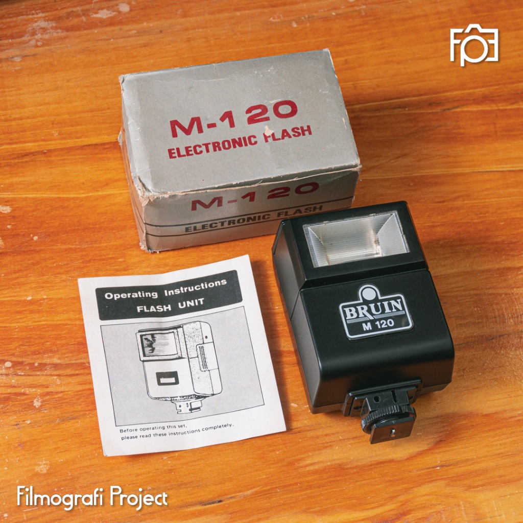 Jual Flash Bruin (New Old Stock) - Flash Eksternal Analog 35mm Untuk ...