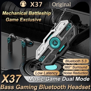 X37 TWS Gaming Earbuds ENC Bluetooth 5.3 Low Latency