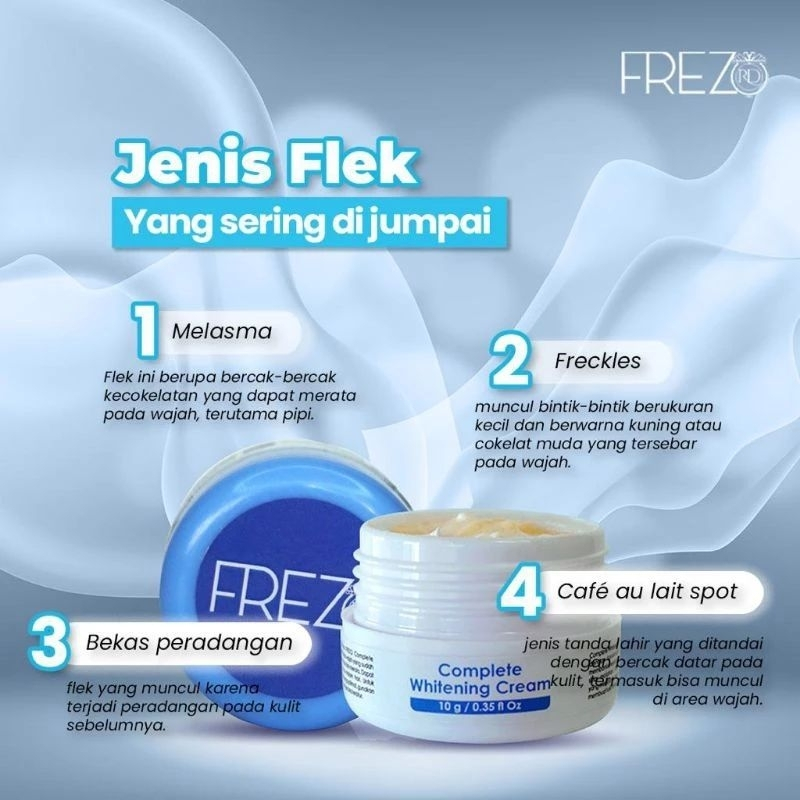 Jual CREAM FREZO by RD daily cream COMPLETE WHITENING CREAM SPF 40 Flek ...