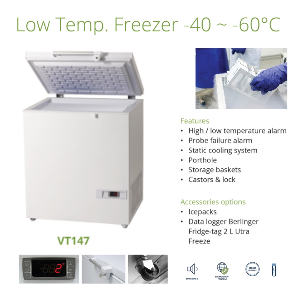 Jual Gea VT 147 VT147 Medical Refrigerator Low Temp Freezer ...