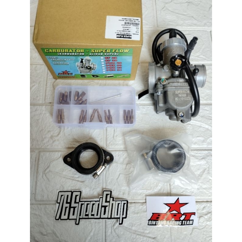 Jual KARBURATOR PE 30 BRT karbu SF Super Flow PE 30 BRT | Shopee Indonesia