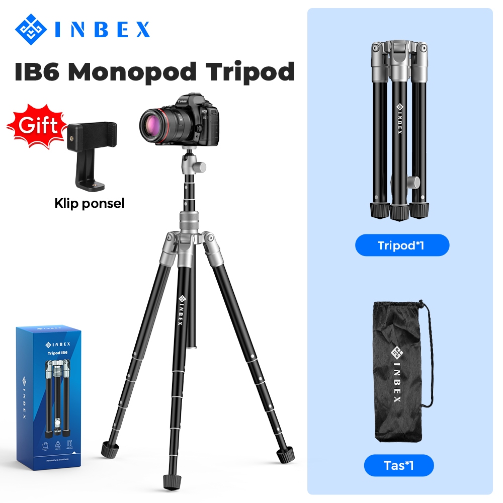 Jual INBEX IB6 Tripod Camera Profesional Portable for Kamera DSLR ...