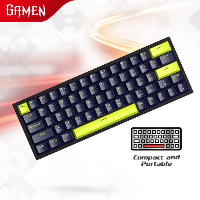 Jual GAMEN Titan V AllNew Titan Series Keyboard Gaming Mechanical