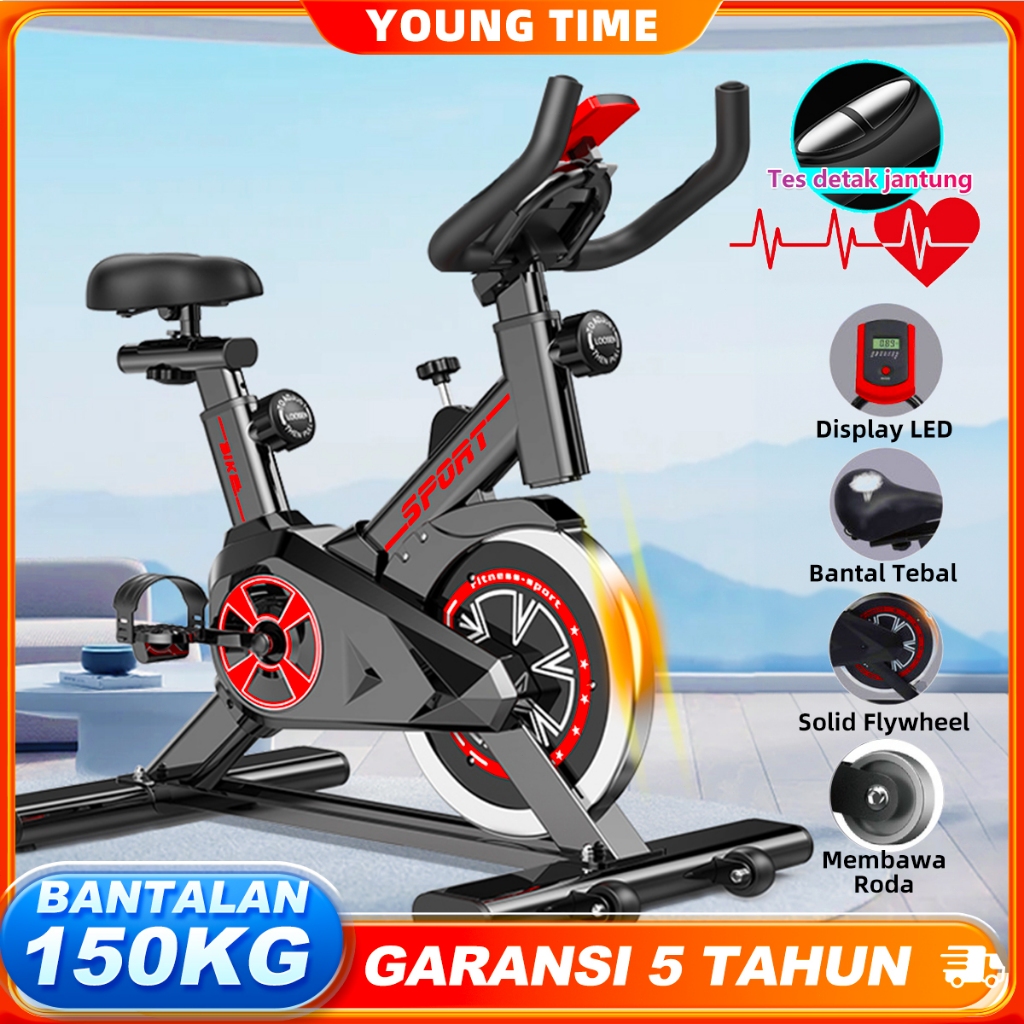 Jual Y&T Spinning Bike Sepeda statis Tes Detak Jantung Sepeda olahraga ...