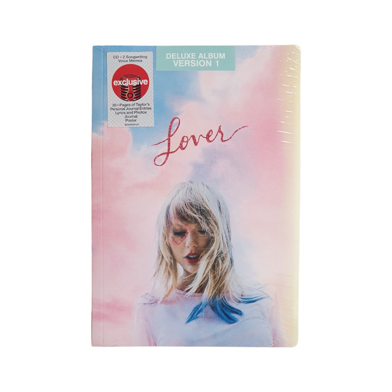 Jual (SEGEL NEW) Taylor Swift Lover (Target Exclusive Deluxe Version 3 ...
