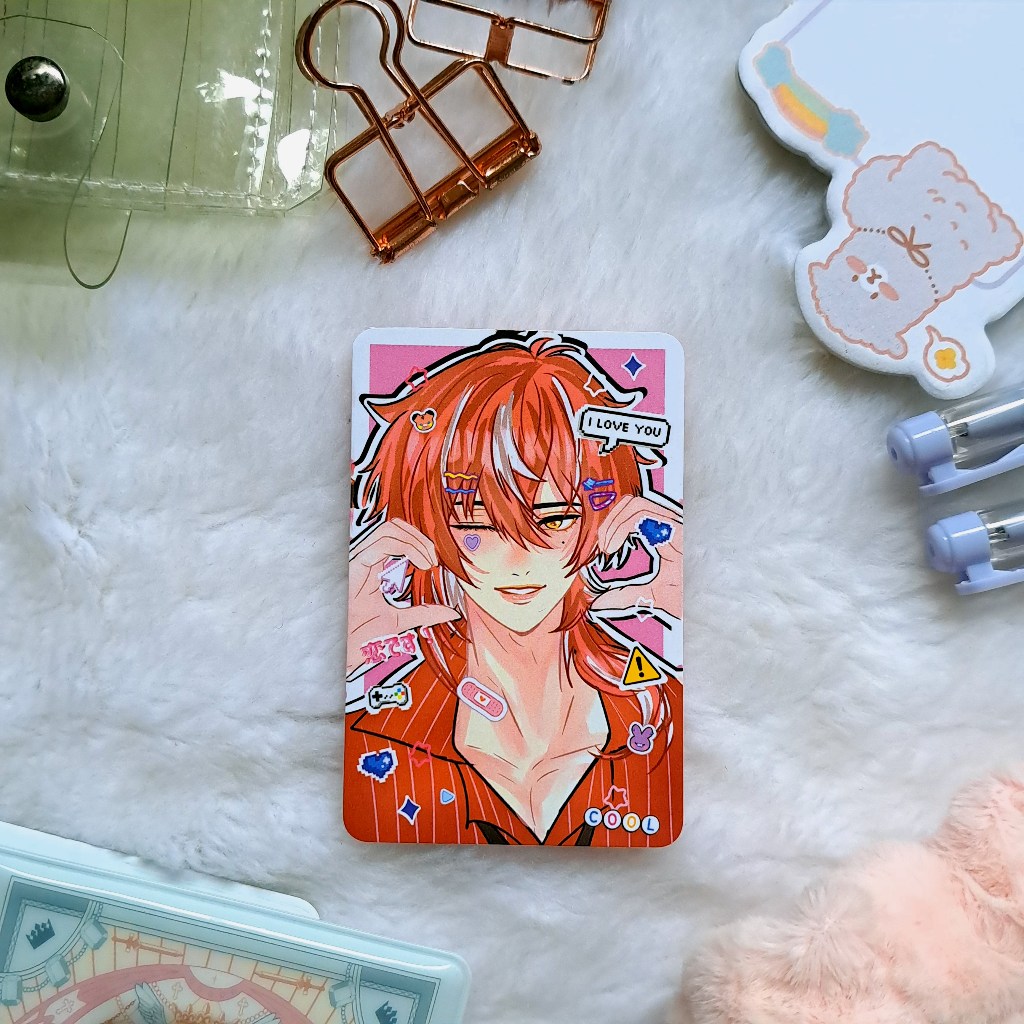 Jual VTUBER Harris Caine photocard by onintwin / HarrisCaine VTUBER