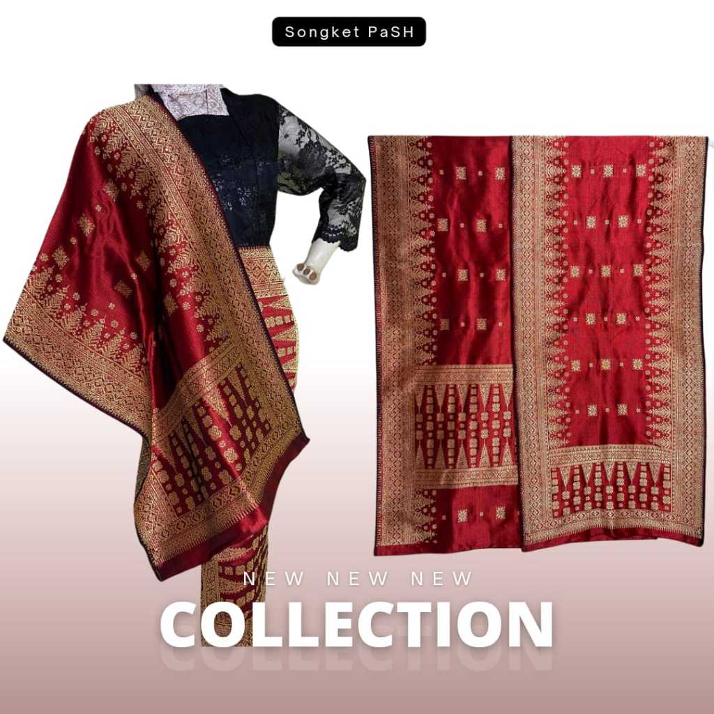 Jual Songket PaSH - Songket Palembang Motif Cantik Manis Tenun Asli ...