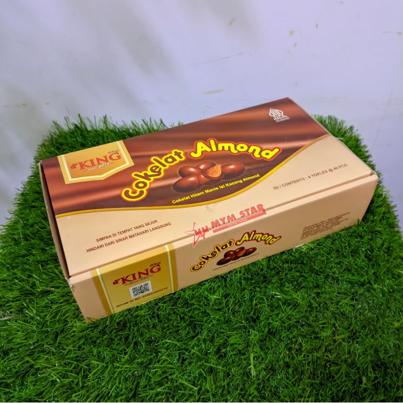 Jual Dking Cokelat Almond Toples Isi 4×40 Shopee Indonesia 7533