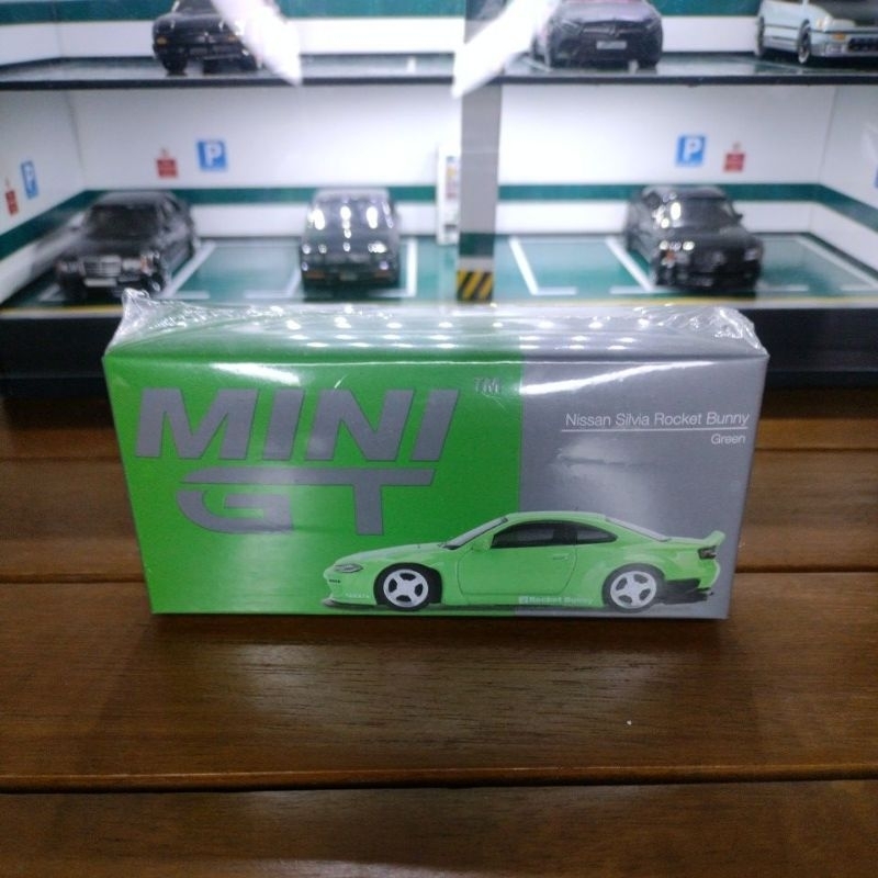 Jual MiniGT Mini GT Nissan Silvia S15 Rocket Bunny Green 500 | Shopee ...