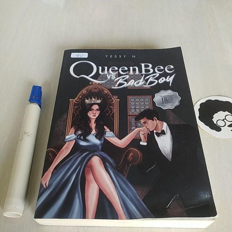 Jual Buku Novel Queen Bee vs Bad Boy Yessy N (Bekas Original Ori
