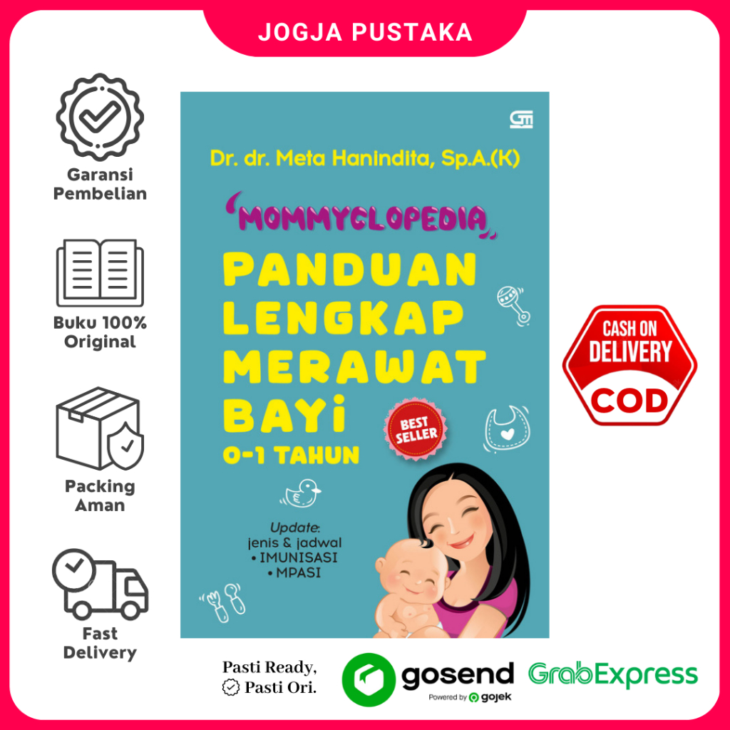 Jual Buku Mommyclopedia - Panduan Lengkap Merawat Bayi 0-1 Tahun (2023 ...