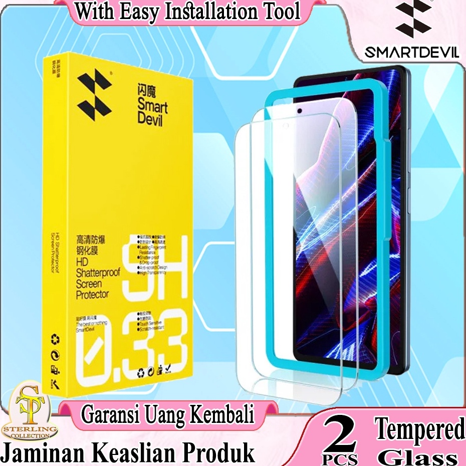Jual Smart Devil Tempered Glass Xiaomi 13T Xiaomi 12 T Poco F5 GT F4 GT ...