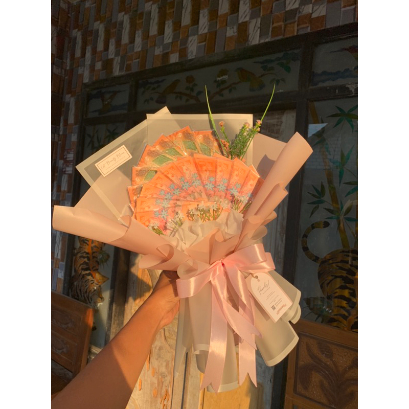 Jual Buket Bouquet Uang Model Kipas | Shopee Indonesia
