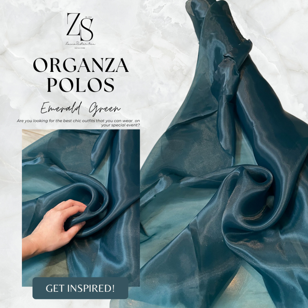 Jual Bahan Kain Organza Polos Organdi Kain Kaca Per Setengah Meter