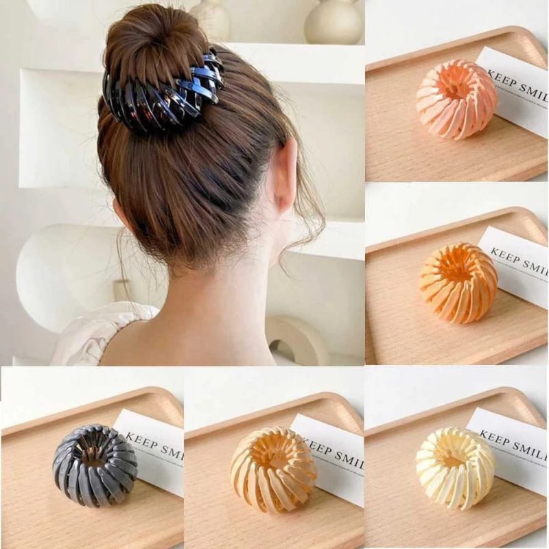 Jual Ikat Jepit Rambut Bun Hair Claw Horsetail Clip - ZC1906 | Shopee ...