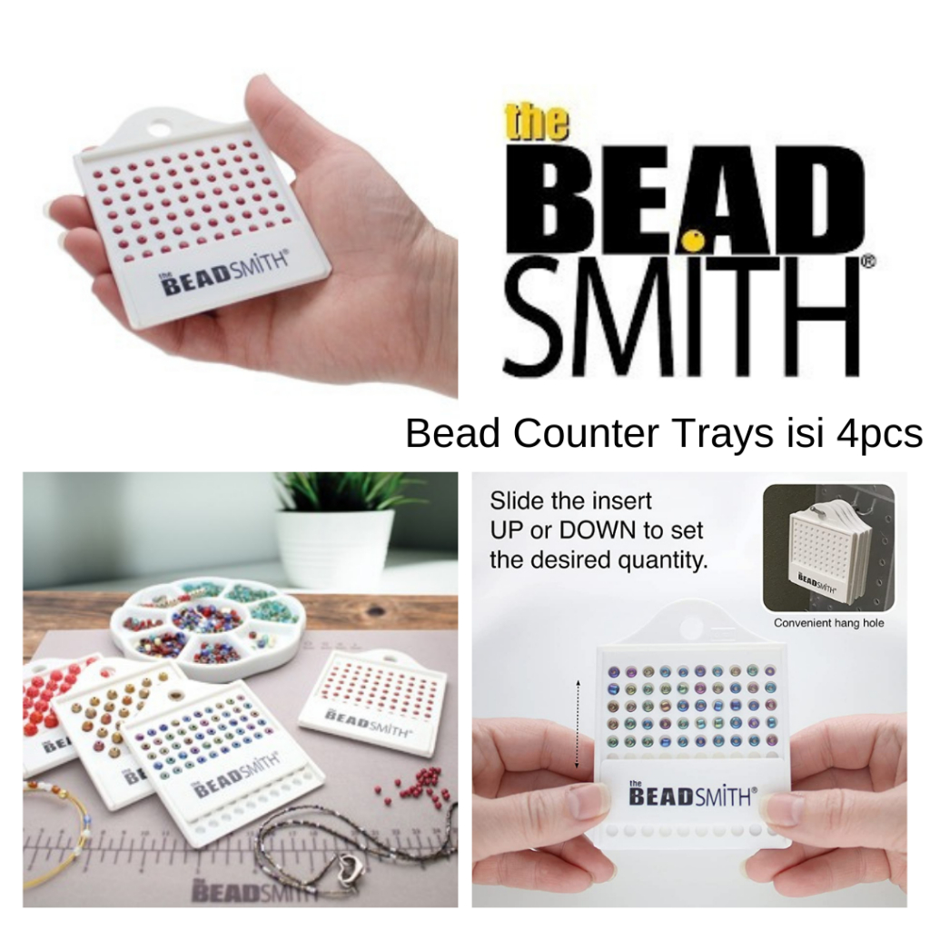 Jual Beadsmith Bead Counter Trays 4pcs Set | Shopee Indonesia