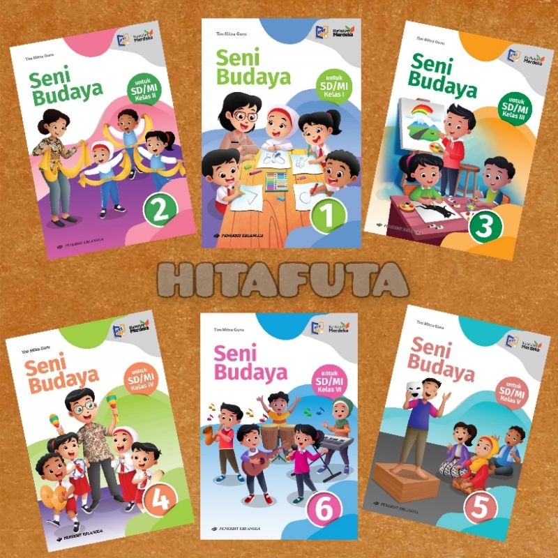 Jual Buku Kurikulum Merdeka Seni Budaya SD MI Kelas 1 2 3 4 5 6 ...