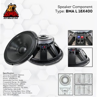 Jual speaker bma 18 inch Harga Terbaik Termurah November 2025