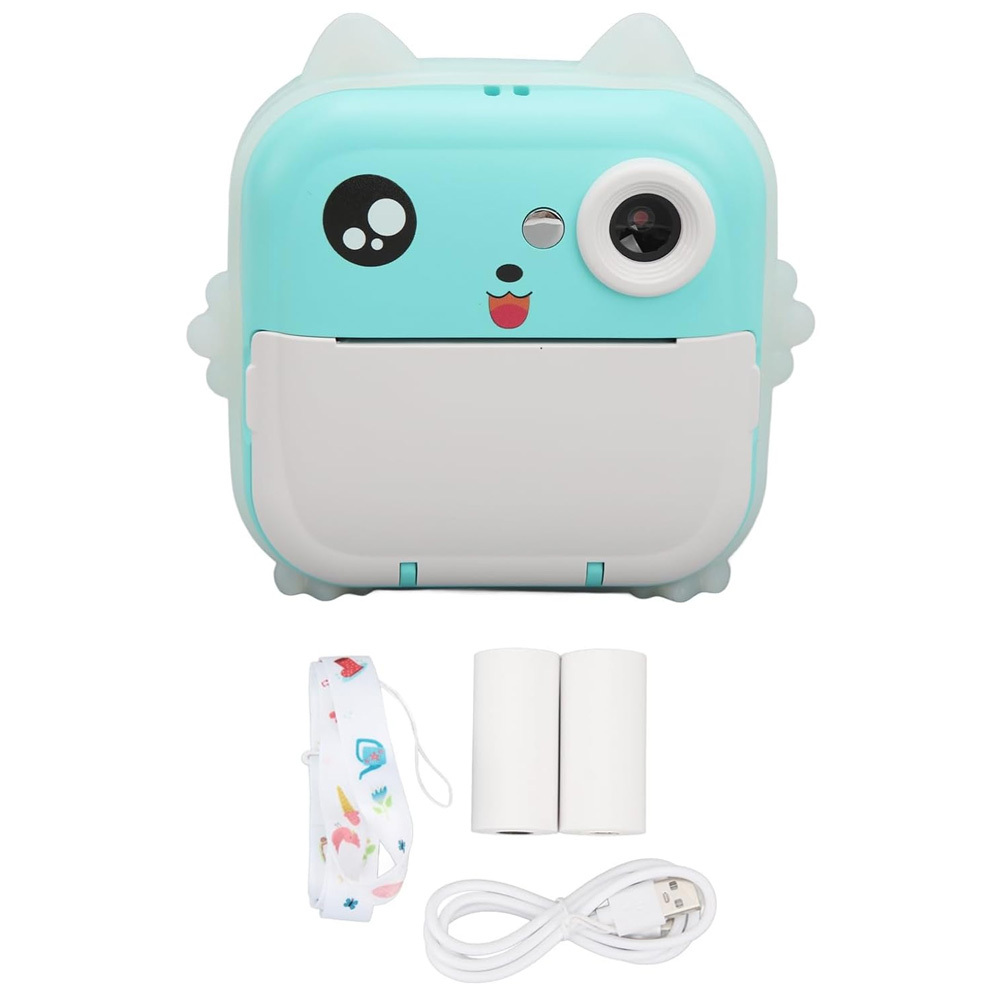Jual Kamera INSTANT Pocket Camera Anak Mini Digital Pencetak Foto Hitam ...