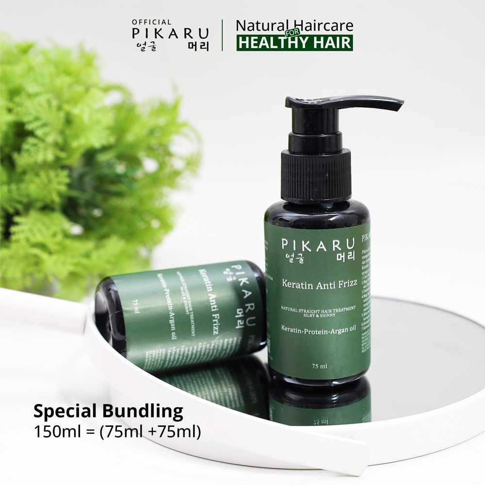 Jual Pikaru Keratin Treatment Anti Frizz Perawatan Meluruskan Rambut