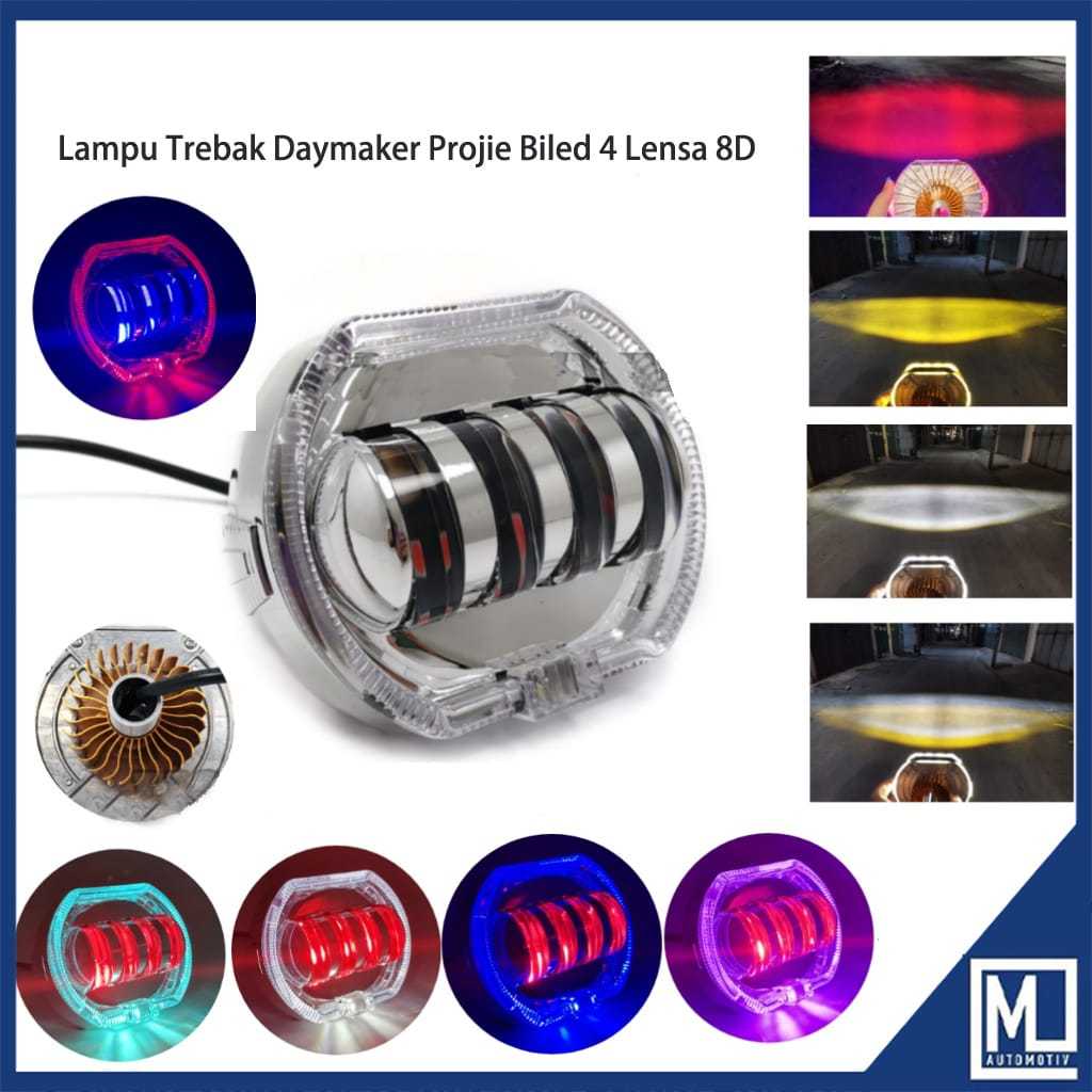 Jual Lampu Tembak Utama DayMaker Biled projie New Plus Shroud Projie ...
