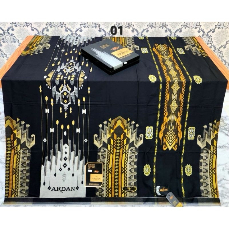 Jual SARUNG ARDAN SGJ SEPESIAL HITAM | Shopee Indonesia