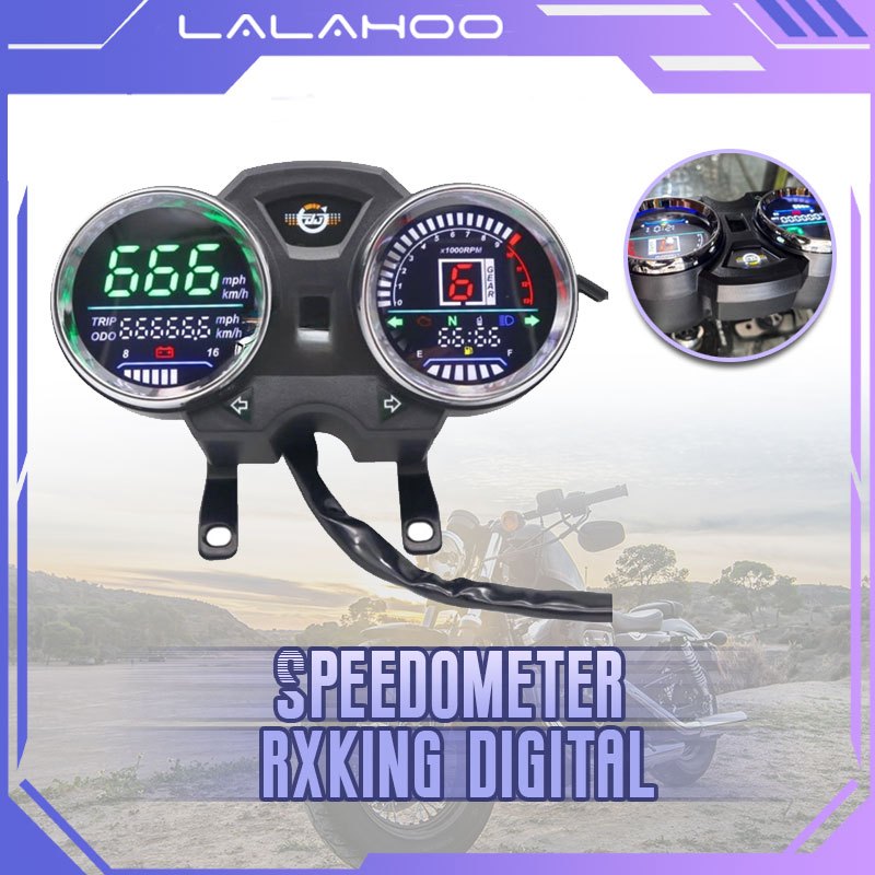 Jual speedometer Spido Digital Yamaha Rx King New Rxz Mos ZLX | Shopee ...