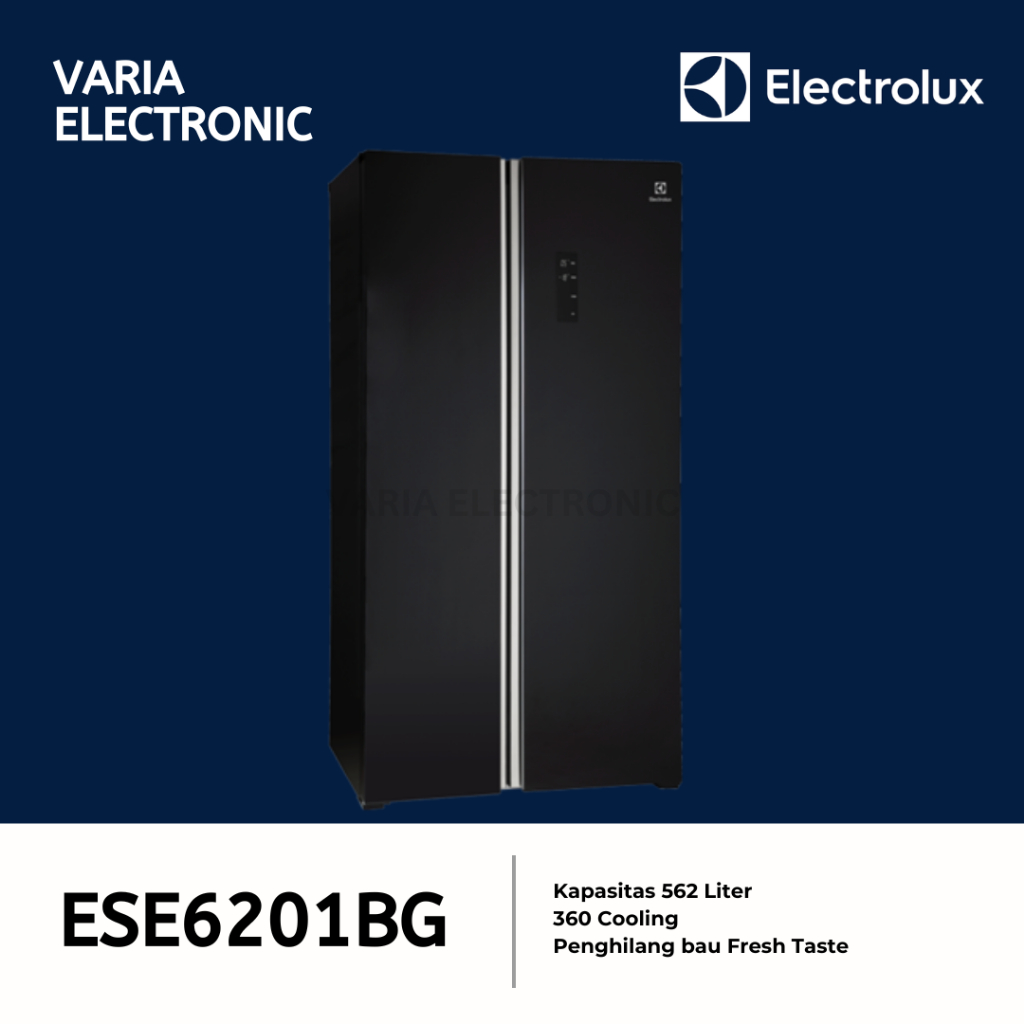 Jual Kulkas Side By Side ELECTROLUX ESE6201BG Shopee Indonesia