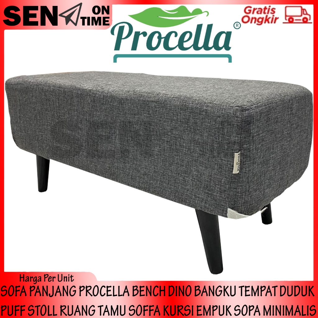 Jual Instant Bench Dino Procella Bangku Sofa Kursi Panjang Tempat Duduk Dudukan Santai