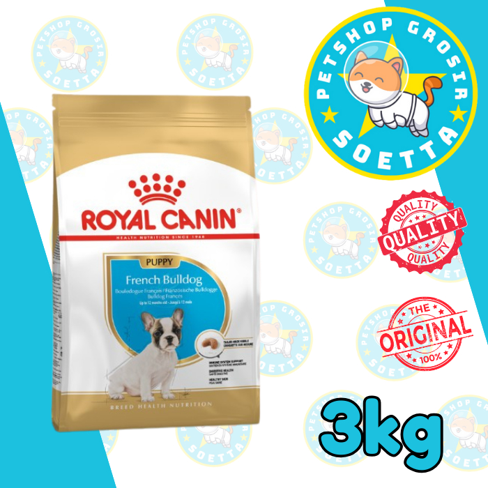 Jual Royal Canin French Bulldog Puppy 3kg | Shopee Indonesia