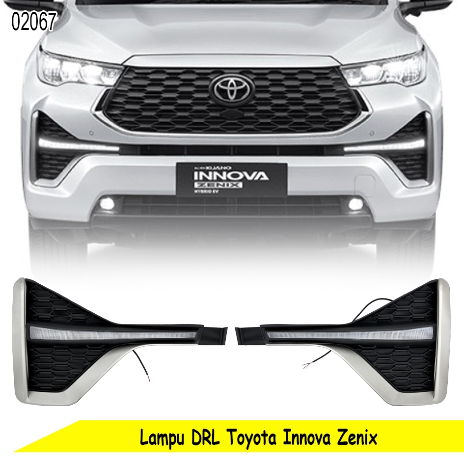 Jual Lampu DRL Bumper Lamp Toyota Innova Zenix | Shopee Indonesia