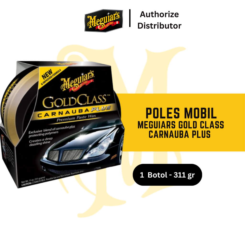 Jual Meguiars Gold Class Carnauba Plus Paste Car Wax - Poles Mobil ...