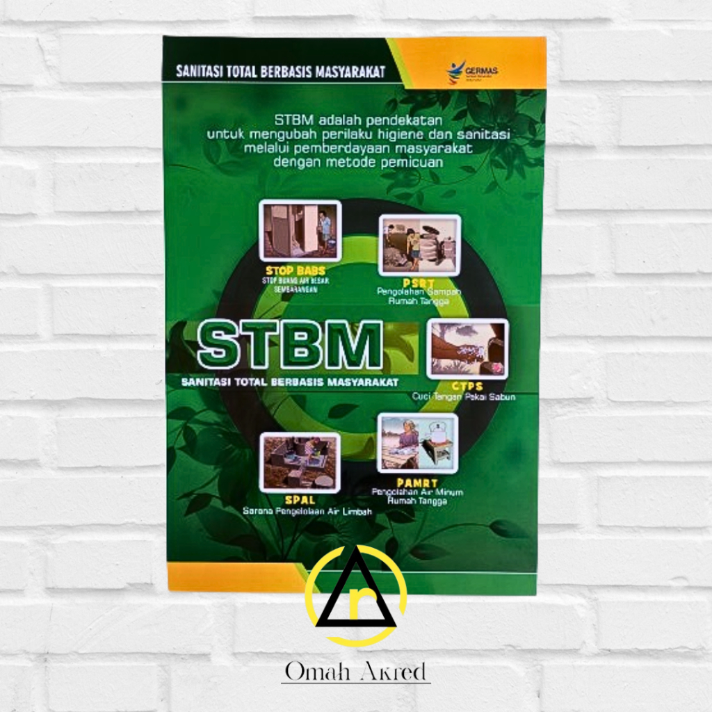 Jual Poster STBM - Sanitasi Total Berbasis Masyarakat - Poster ...