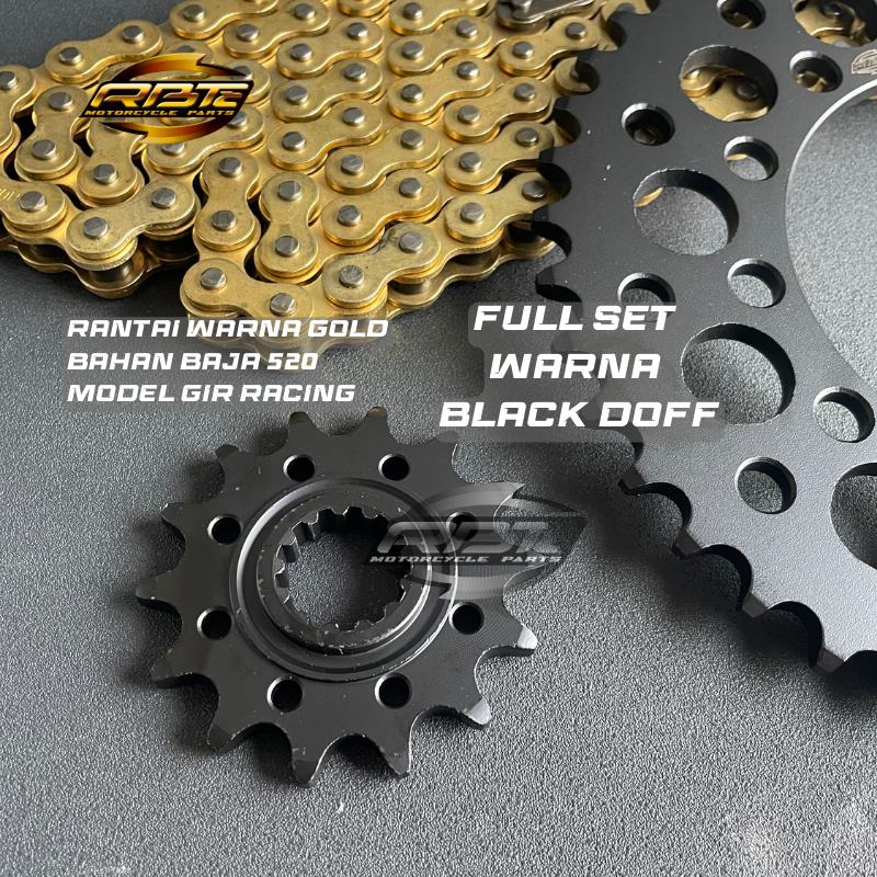Jual GEAR GIR SET PAKET R25 NEW R25 MT25 14T 43T 520H | Shopee Indonesia
