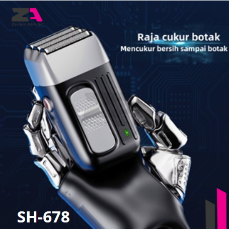 Jual SHINON SH-678 ALAT CUKUR JENGGOT KUMIS HAIR SHARVER PORTABLE ...