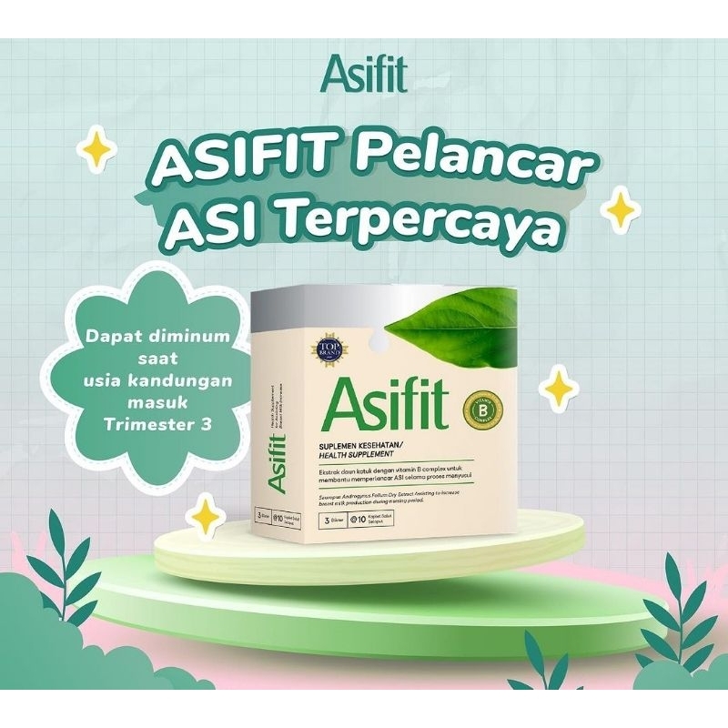Jual Asifit pelancar Asi per/box ED maret 2025 | Shopee Indonesia