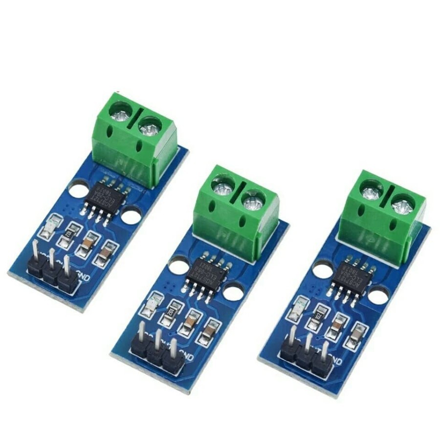 Jual Modul Sensor Arus ACS712 Range Hall Current Sensor Module | Shopee ...