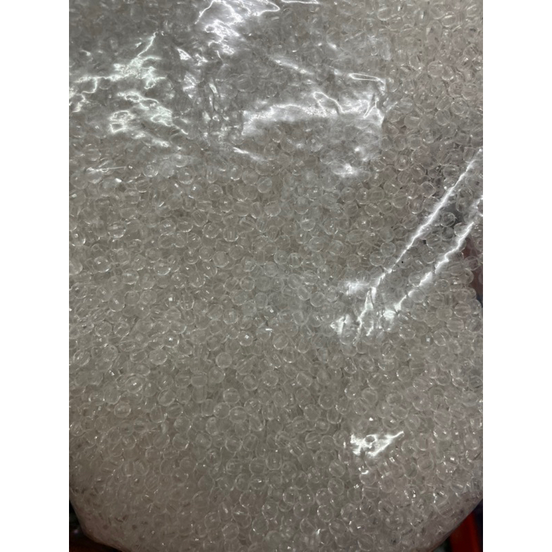 Jual manik bola dunia AC 4mm putih bening hitam warna pilih varian ...