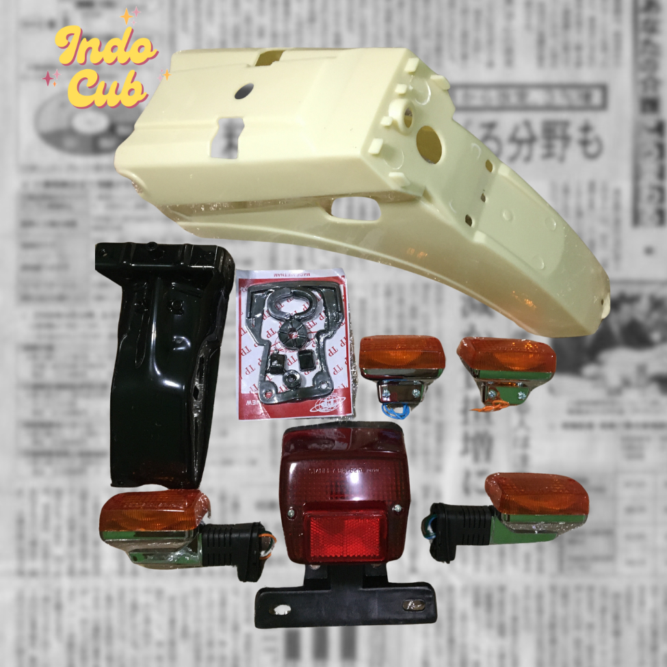 Jual INDOCUB - Paket Spakbor / Slebor Body Belakang Honda Super Cub 50 ...