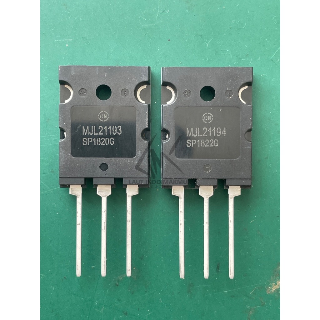 Jual 1 SET MJL21193 MJL21194 GRADE A KW SUPER MJL 21193 21194 ...